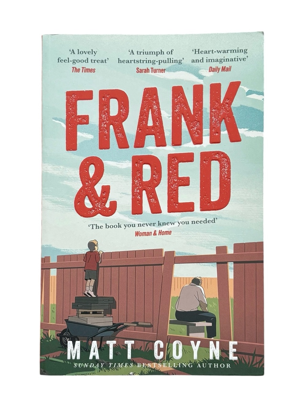 Frank & Red Paperback Book, by Matt Coyne